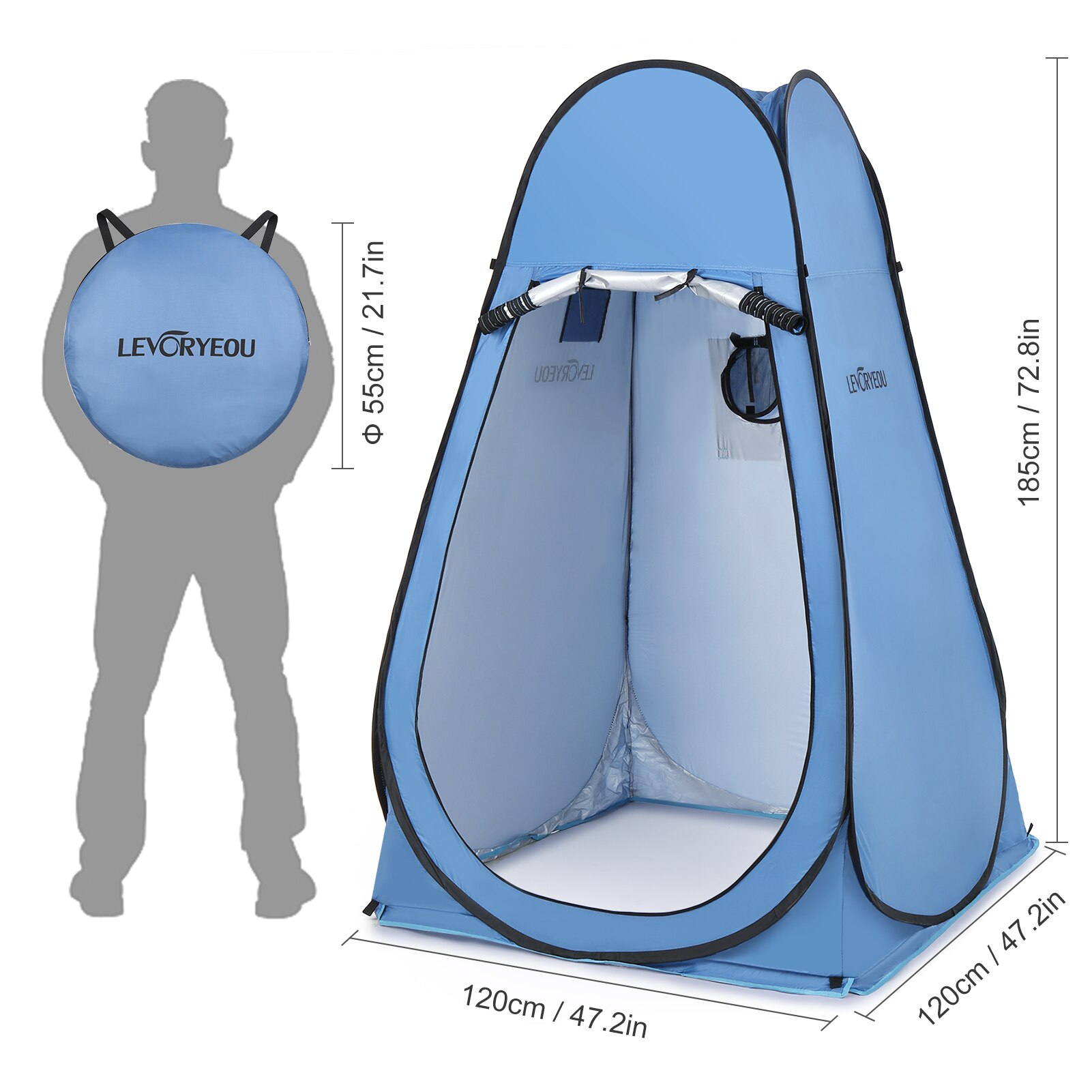Cheap Goat Tents Pop Up Privacy Shelter Tent Portable Outdoor Camping Beach Instant Shower Toilet Changing Tent Sun Rain Shelter with Window   